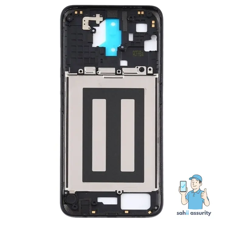 Middle Frame Ring Only for Oppo A9 2020 Black thumbnail